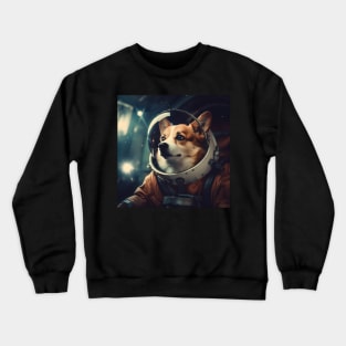 Astro Dog - Pembroke Welsh Corgi Crewneck Sweatshirt